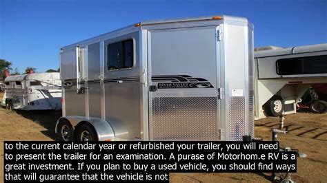 Fifth-wheel and gooseneck hitches are most frequently used with travel trailers, horse trailers and other large trailers. . Horse trailer vin lookup